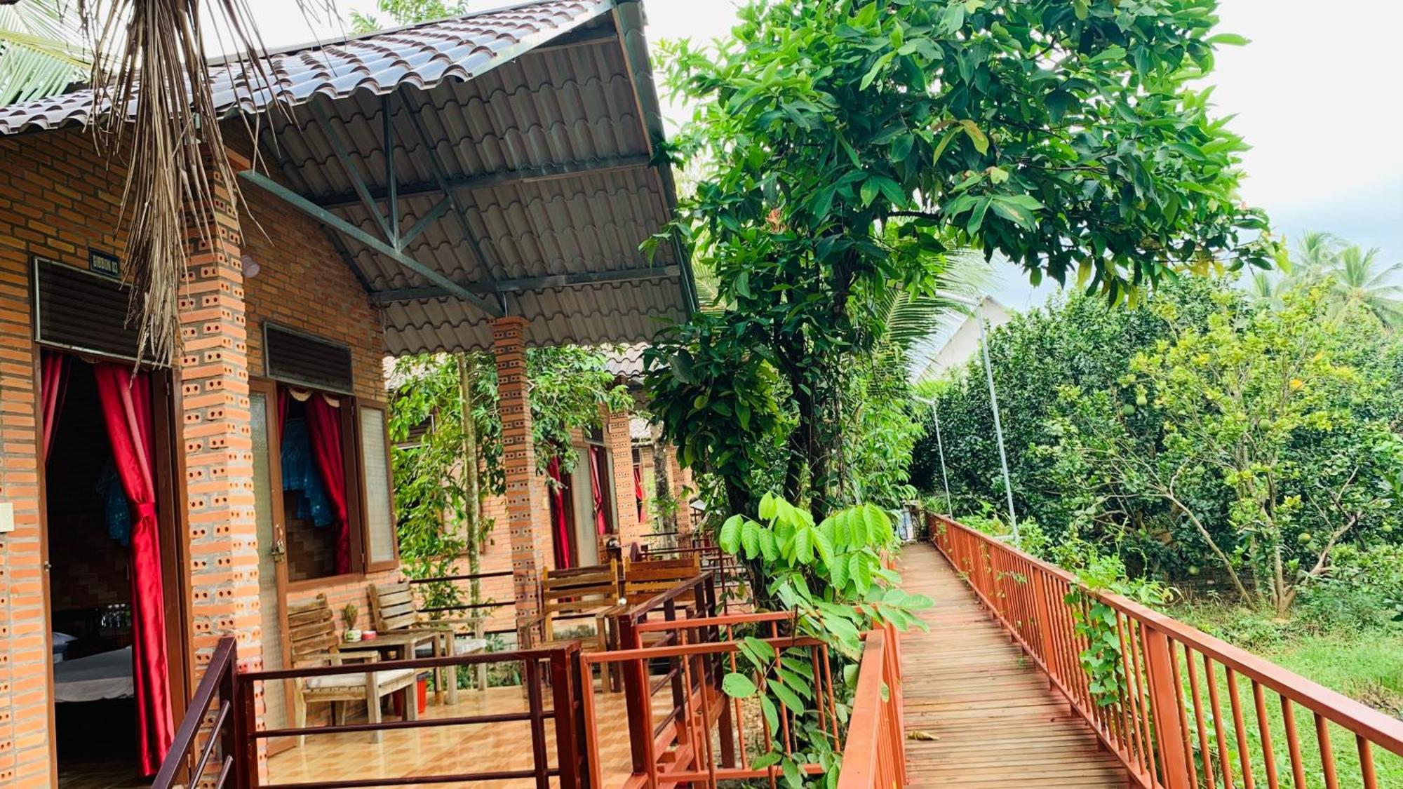 Gibbon Singing Home Stay Quan Tom Exterior foto